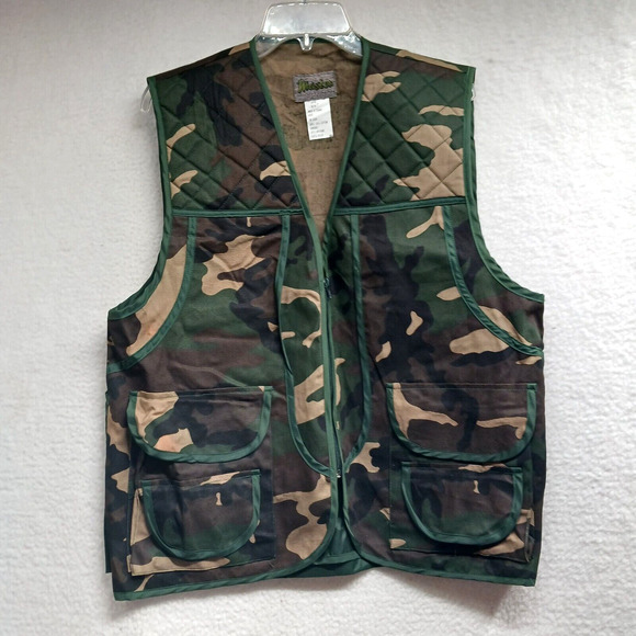 Master Sportsman Vest Camo Hunting Mens‎ Large 42/44 - Picture 1 of 11